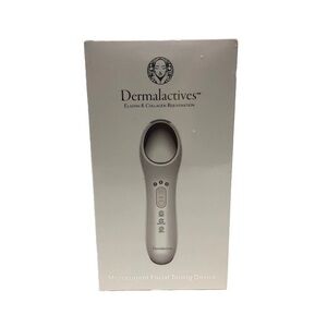 Dermalactives Elastin Collagen Rejuvenation Microcurrent Facial Toning Device